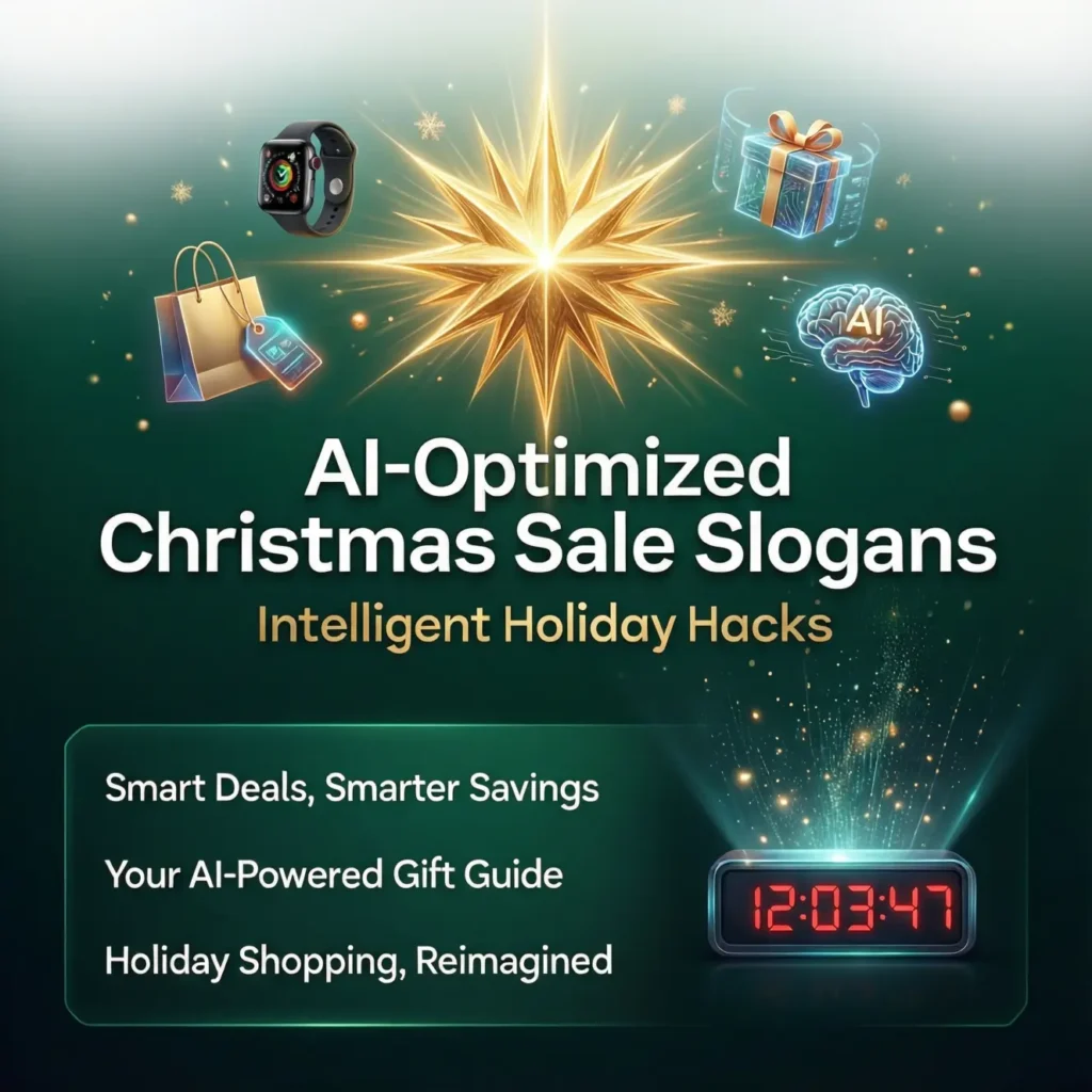 AI-Optimized Christmas Sale Slogans: Intelligent Holiday Hacks 