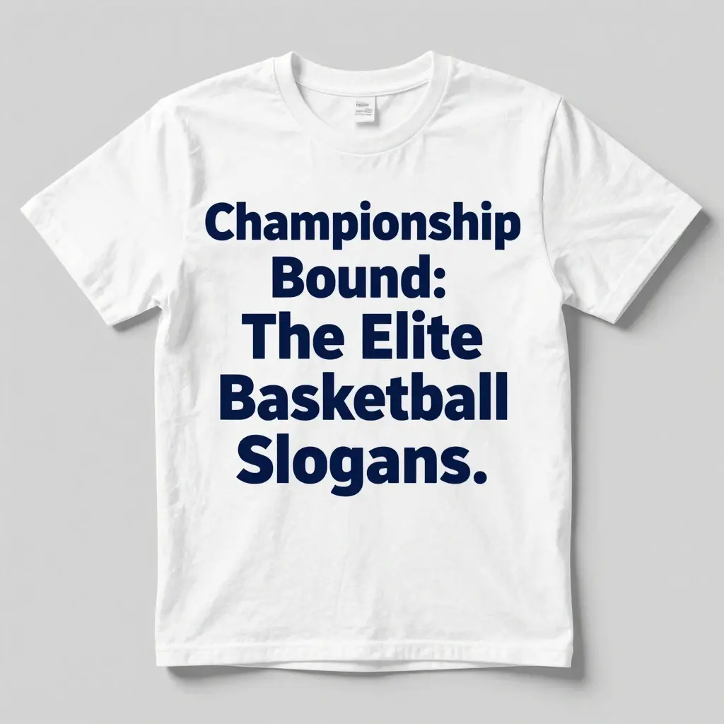 basketball slogans for t shirts