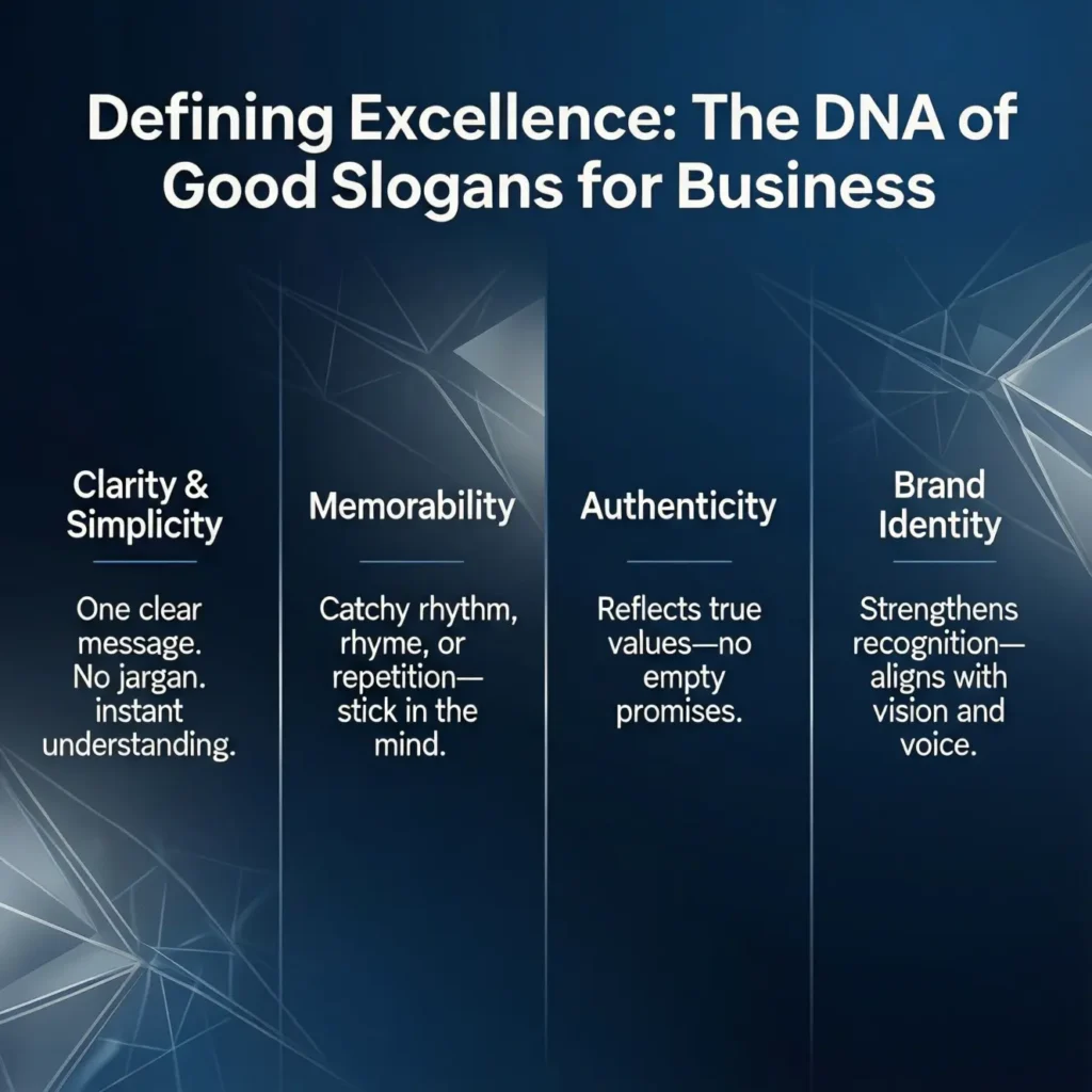 Defining Excellence: The DNA of Good Slogans for Business