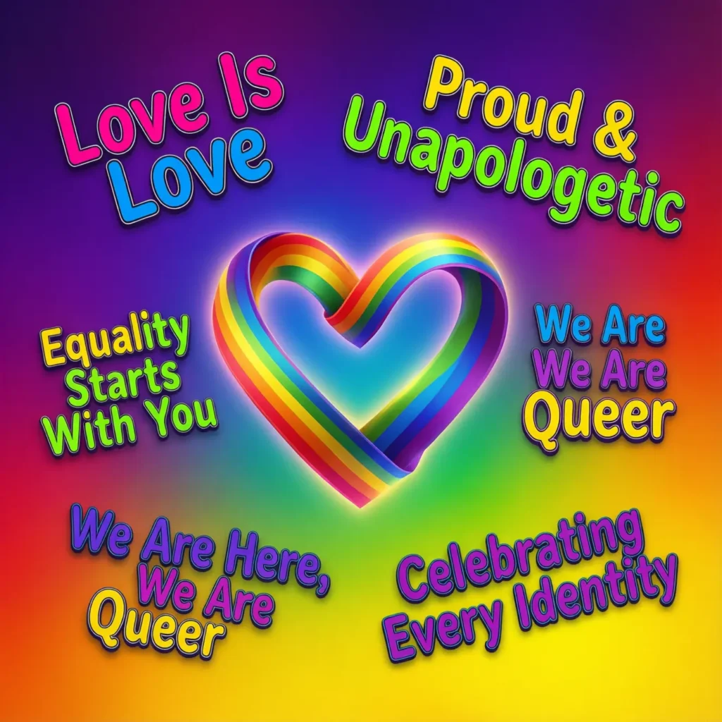 Digital Pride: A Social Media-Ready Pride Month slogans