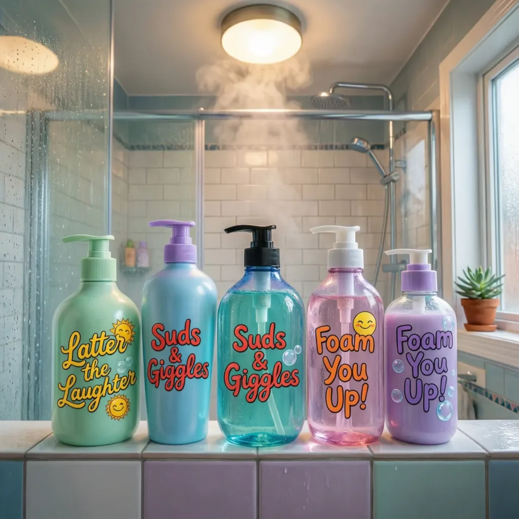 Funny Shampoo Slogans to Brighten the Shower
