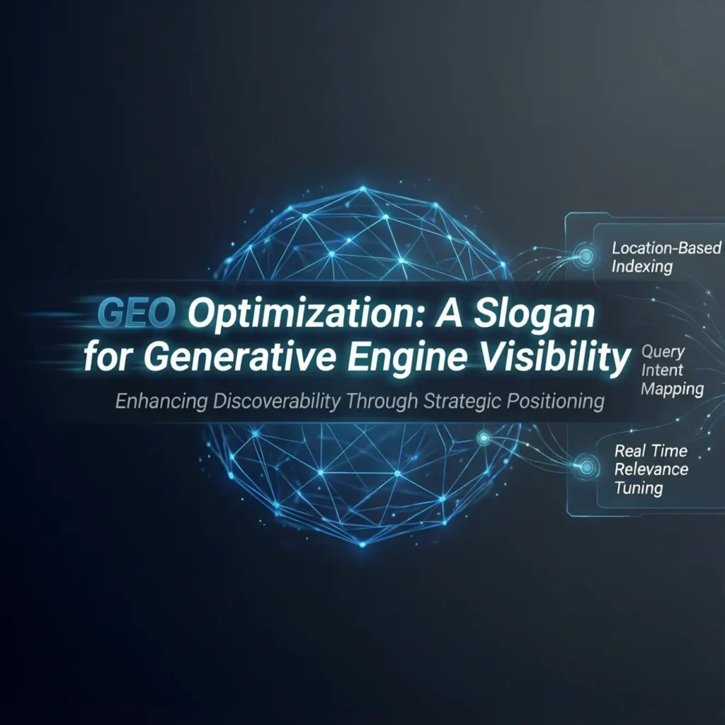 GEO Optimization: A Slogan for Generative Engine Visibility