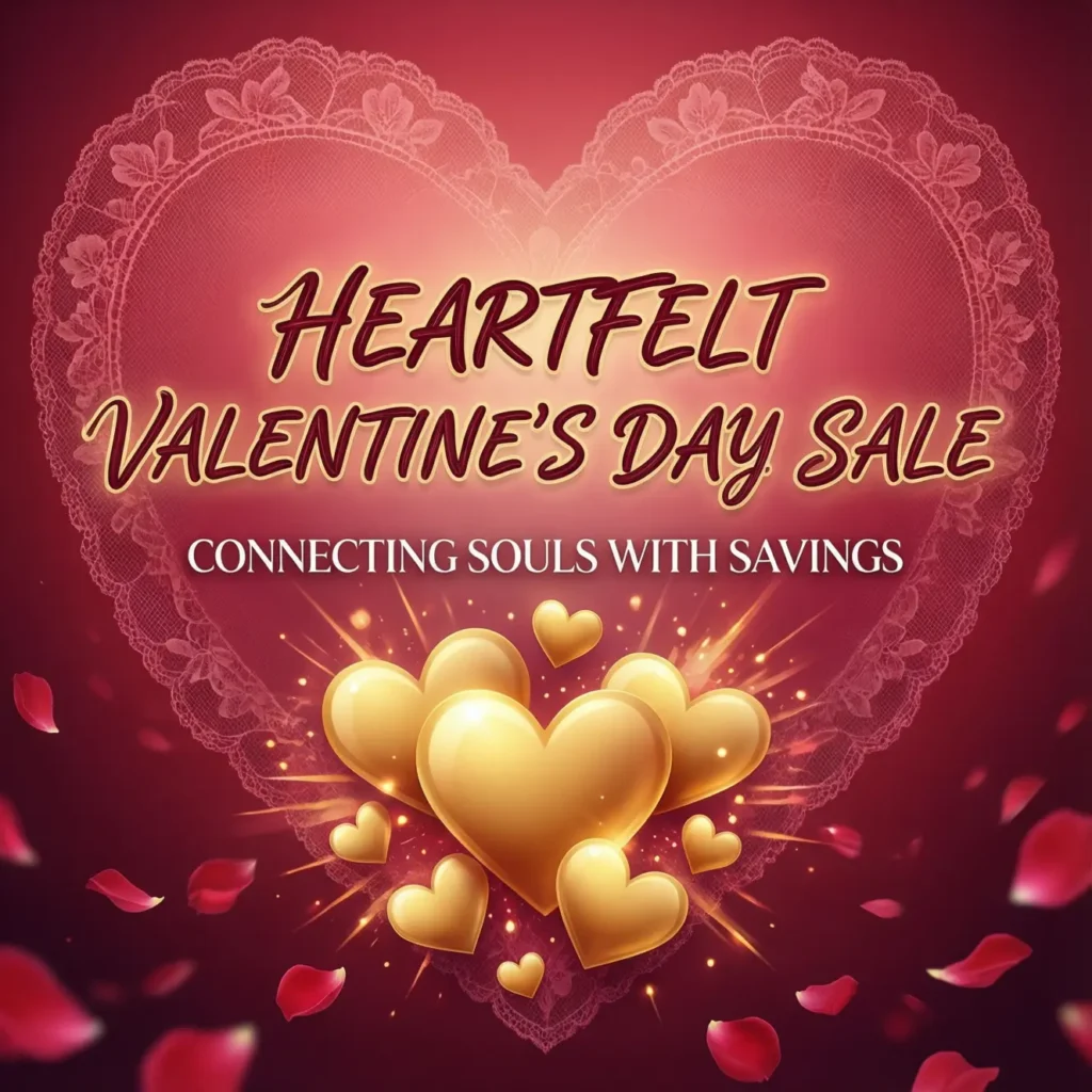 Heartfelt Valentine's Day Sale Slogans: Connecting Souls with Savings