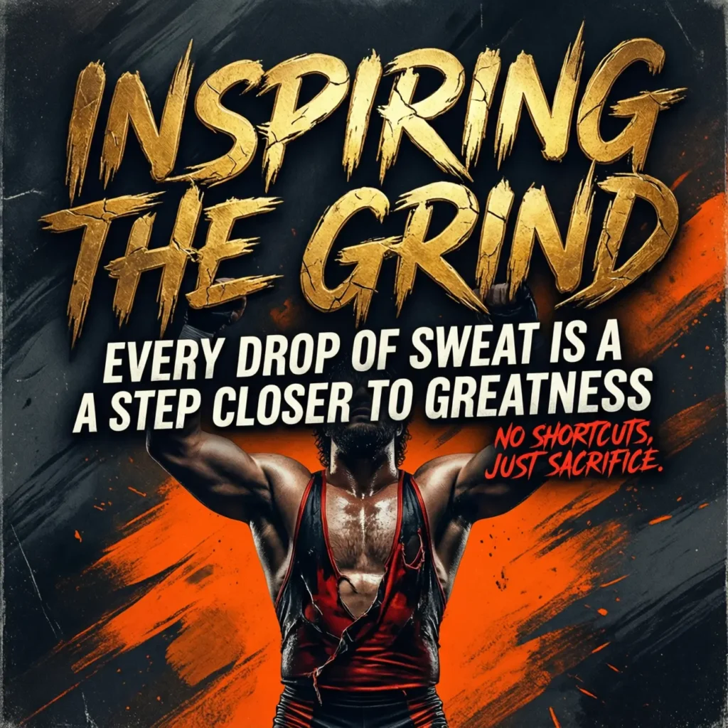 Inspiring the Grind with a Motivational wrestling slogans