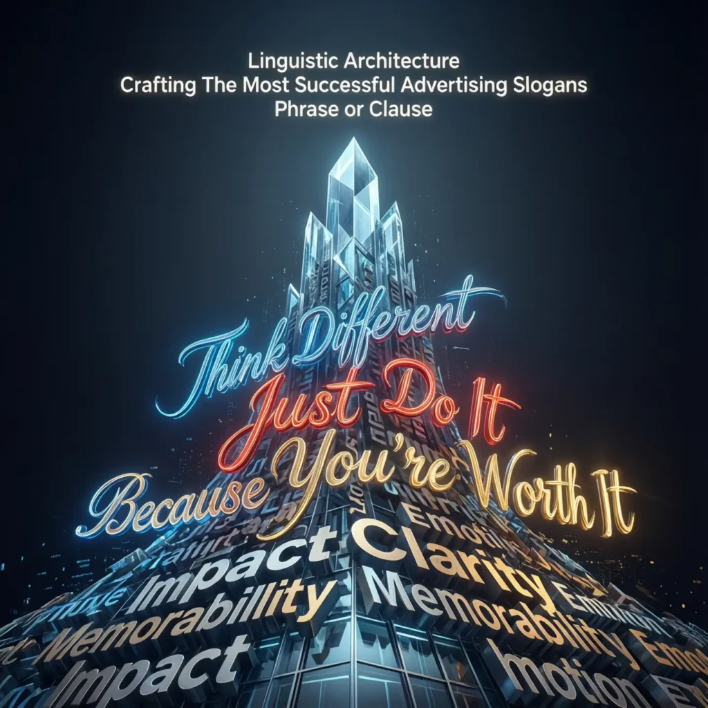 Linguistic Architecture: Crafting The Most Successful Advertising Slogans Phrase or Clause