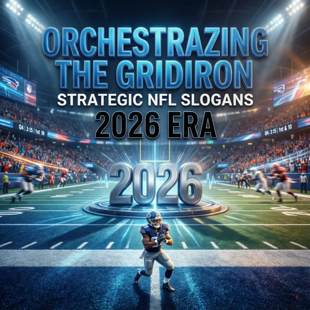 Orchestrating the Gridiron: Strategic NFL Slogans for the 2026 Era
