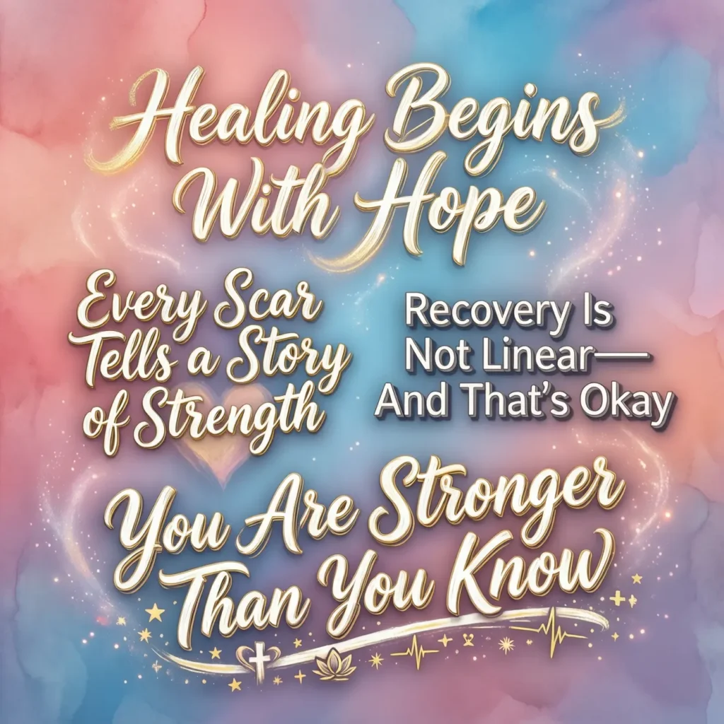 Post-Surgical Recovery: Slogans for Healing & Hope