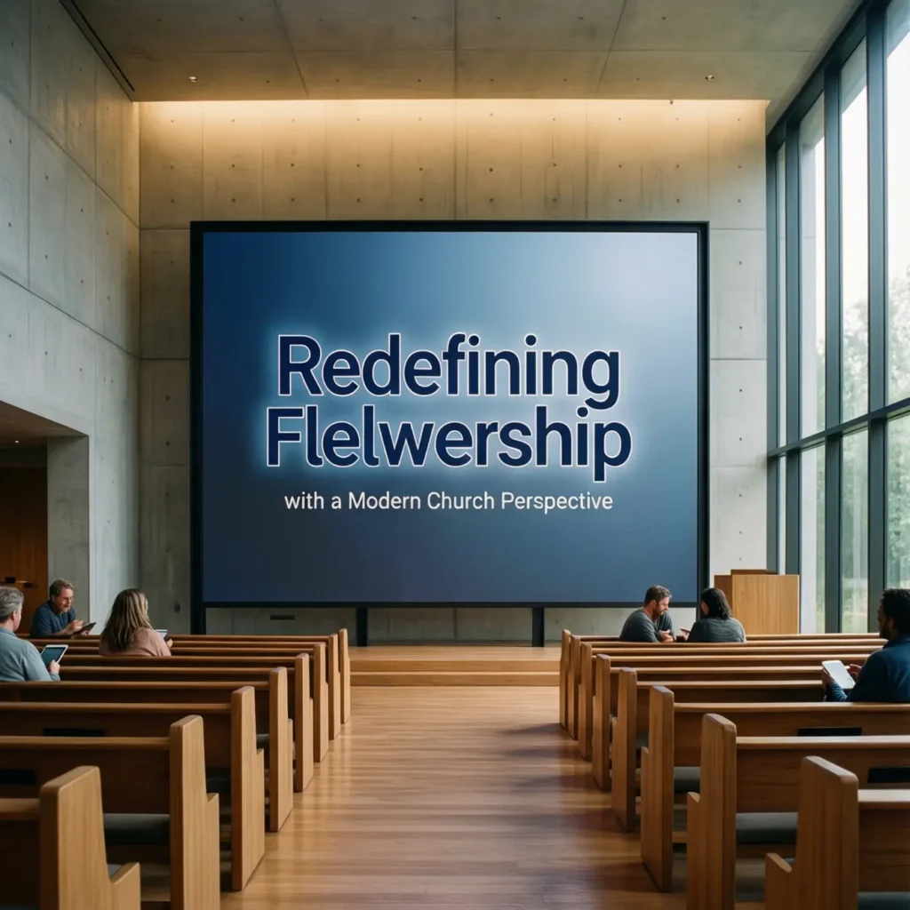 Redefining Fellowship with a Modern church slogans Perspective 