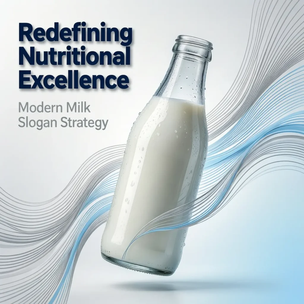 Redefining Nutritional Excellence with a Modern milk slogans Strategy