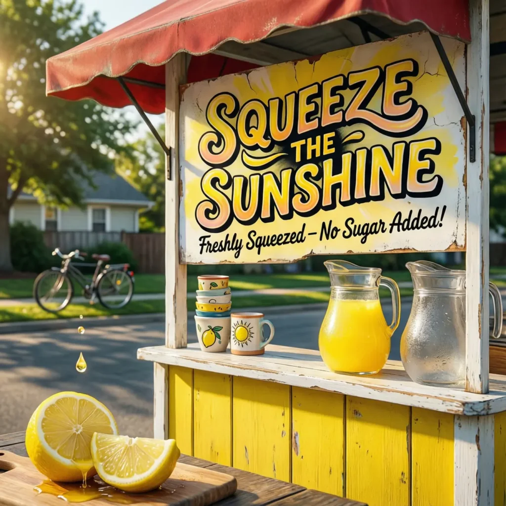 Reimagining the Classic Pitch with a Fresh lemonade slogans Perspective