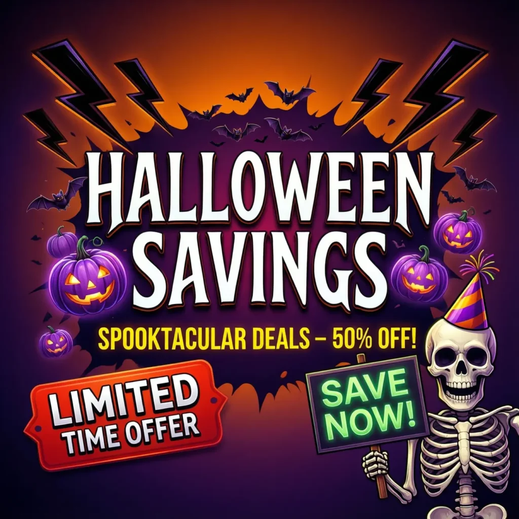 Halloween savings