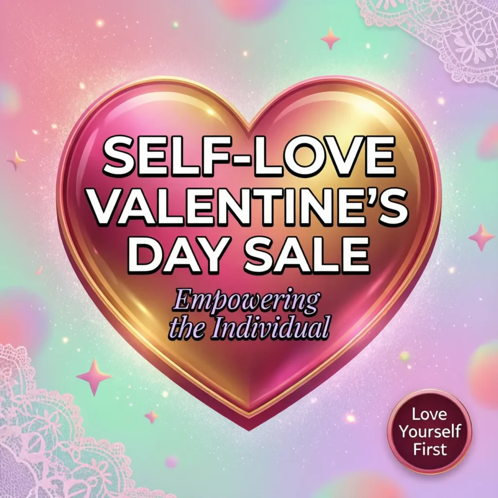 Self-Love Valentines Day Sale Slogans: Empowering the Individua