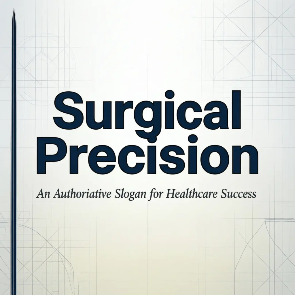Surgical Precision: An Authoritative Slogan for Healthcare Success