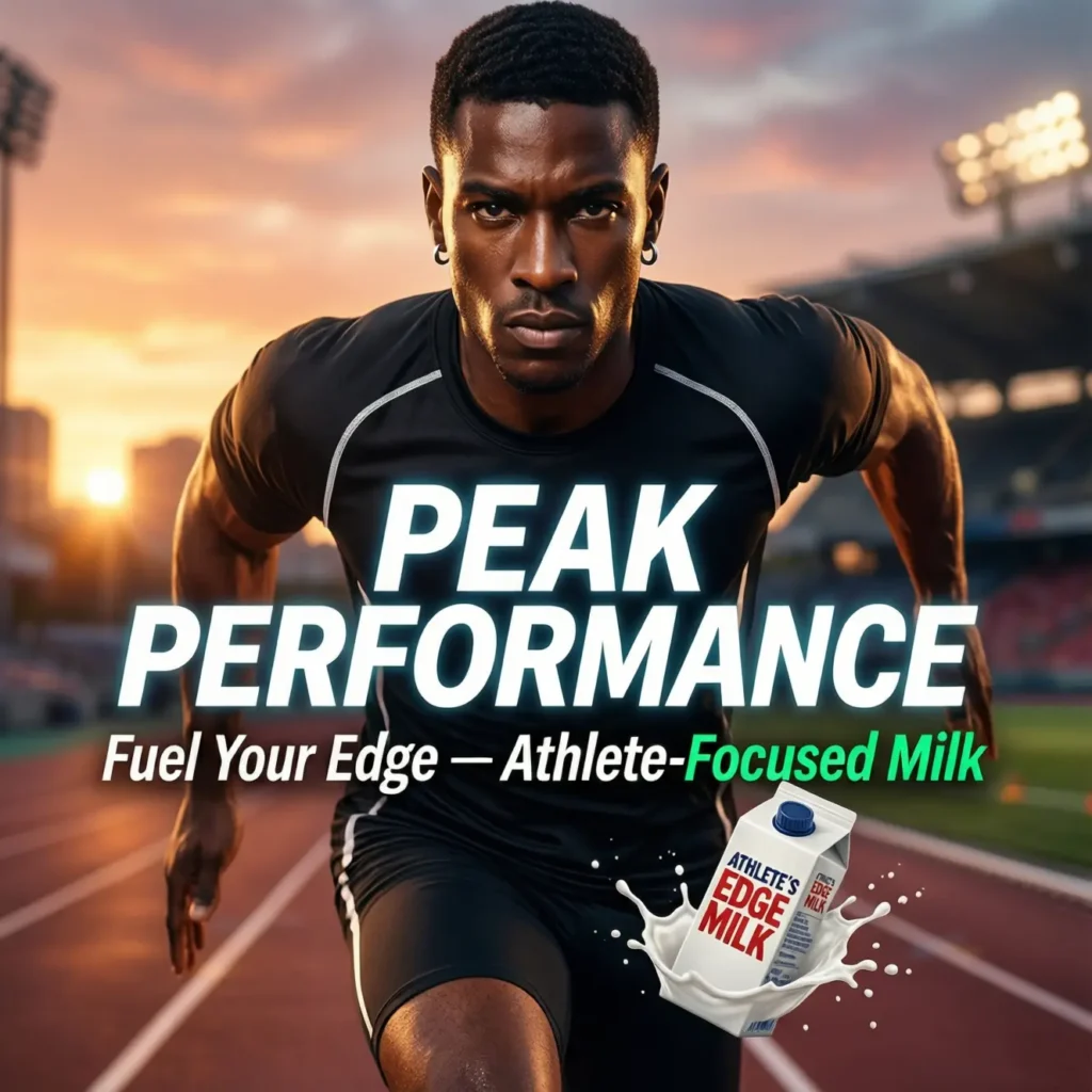 Targeting Peak Performance with an Athlete-Focused milk slogans 