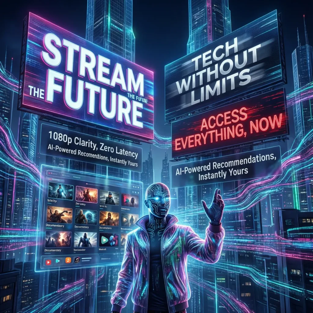 The Digital Frontier: Slogans for Streaming and Tech