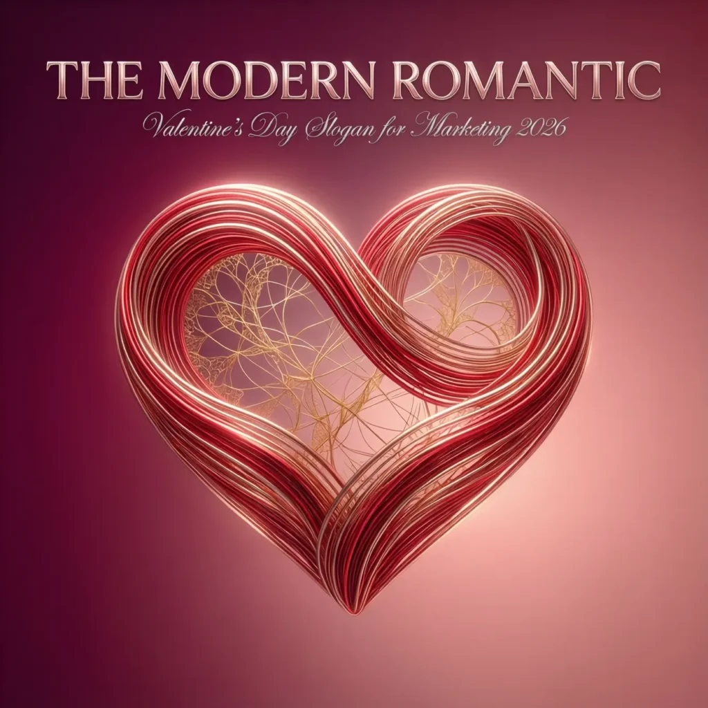 The Modern Romantic: A Valentine’s Day Slogan for Marketing 2026