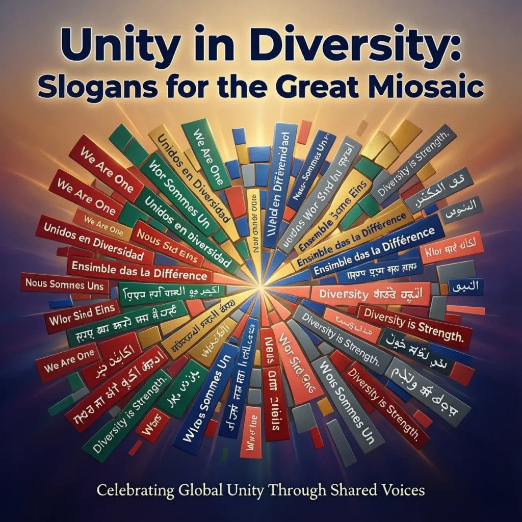 Unity in Diversity: Slogans for the Great Mosaic