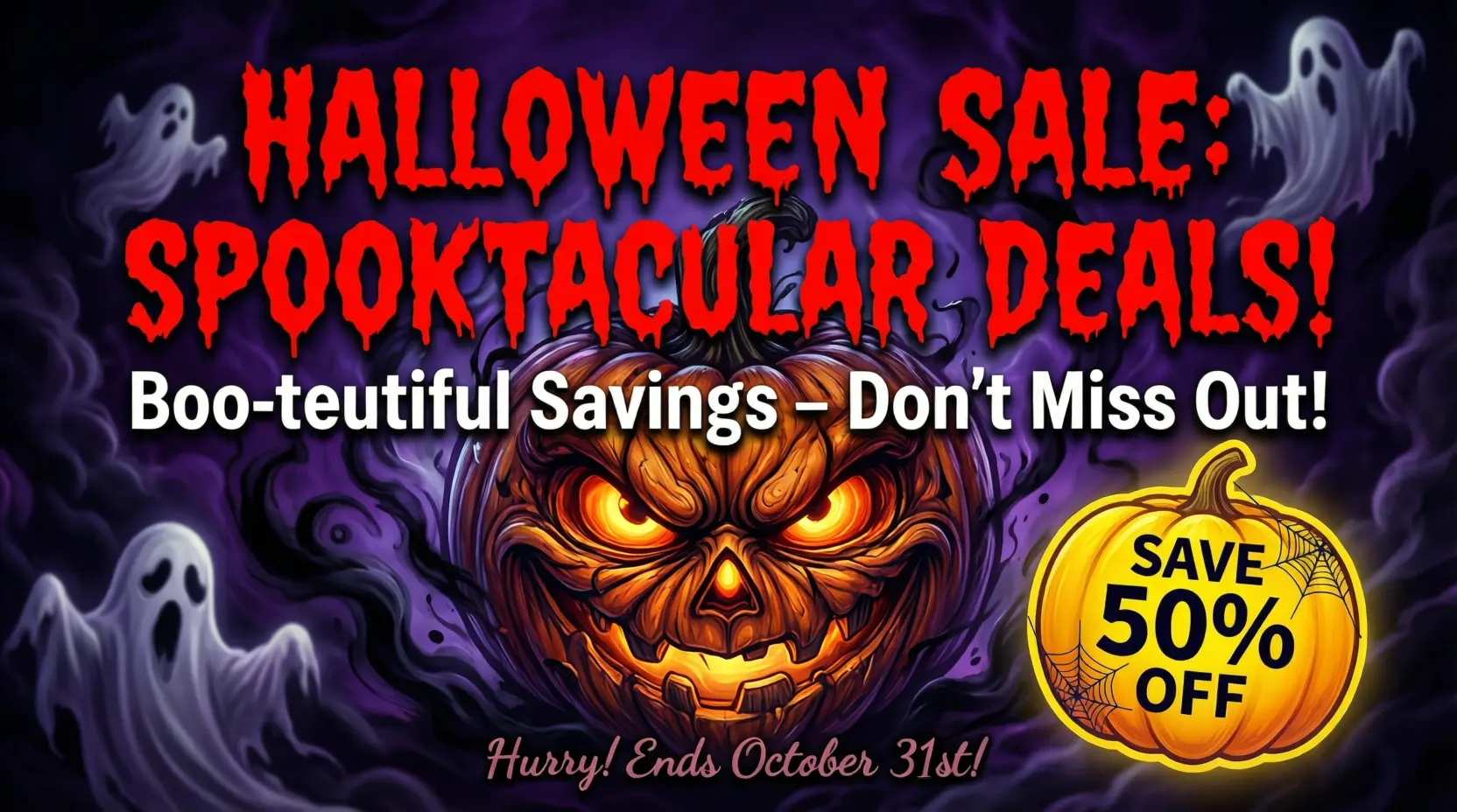 catchy halloween sale slogans
