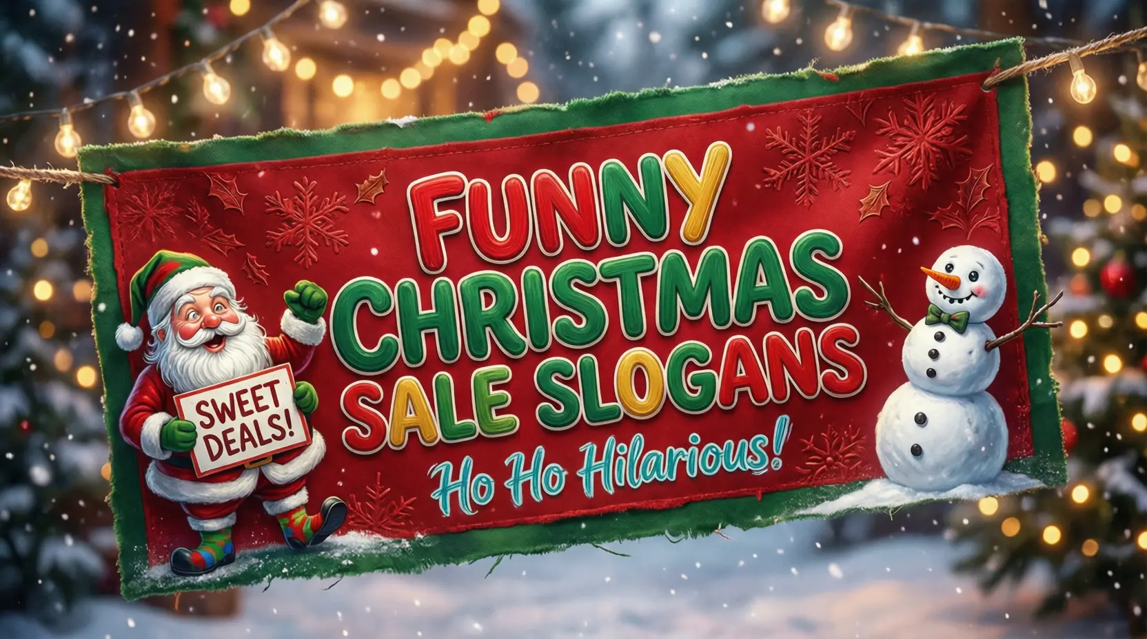funny christmas sale slogans