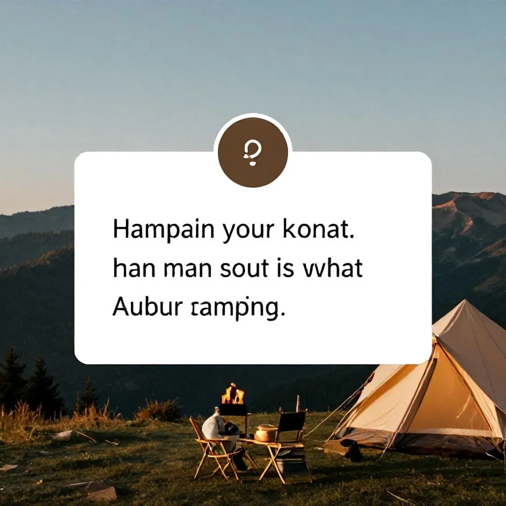 camping slogans