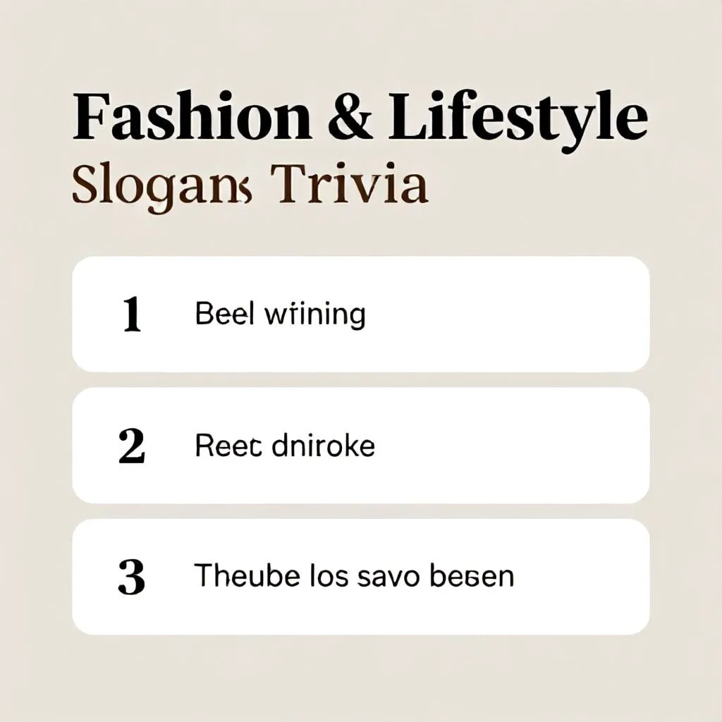 slogans trivia