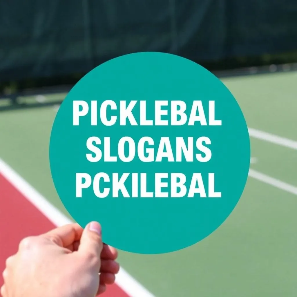 pickleball slogans