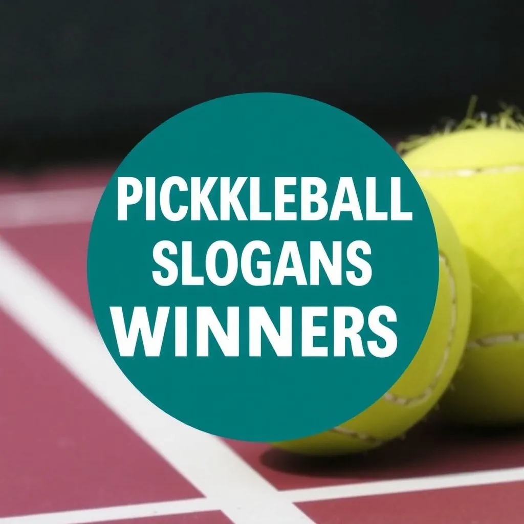 pickleball slogans