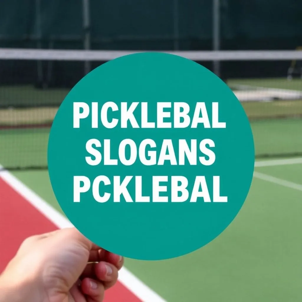 pickleball slogans