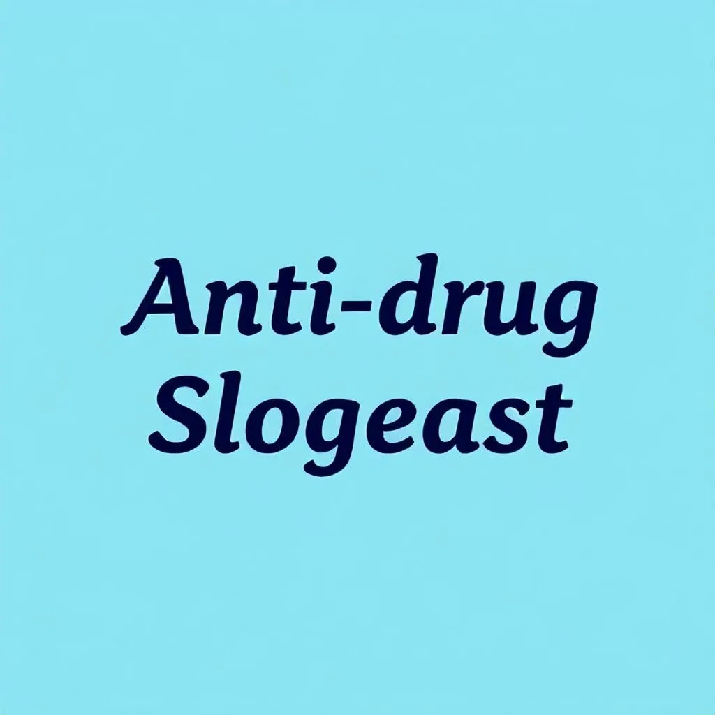 slogans for drugs