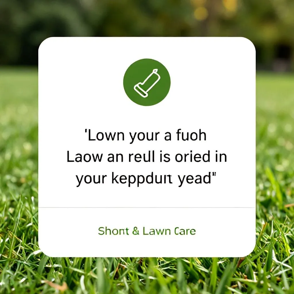 hilarious lawn care slogans