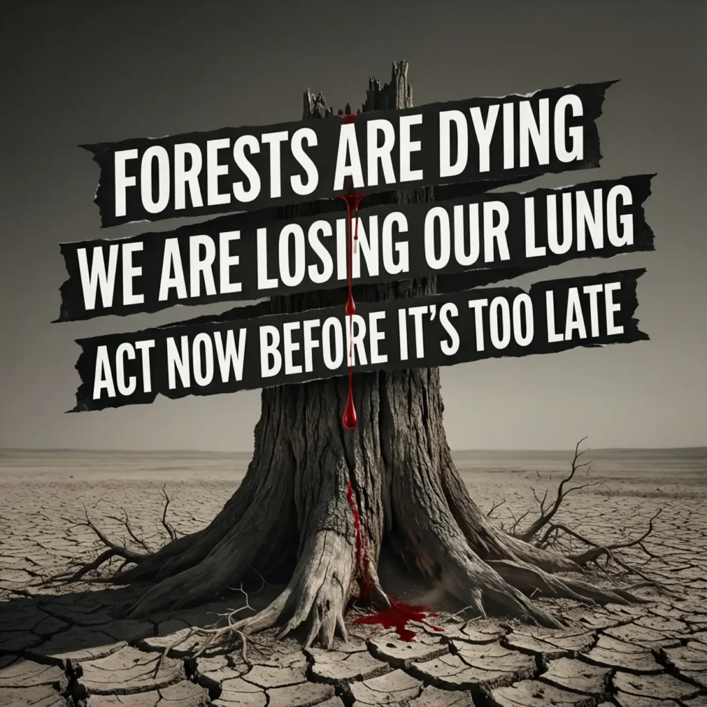 slogans for deforestation