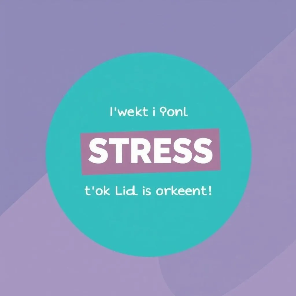 stress slogans