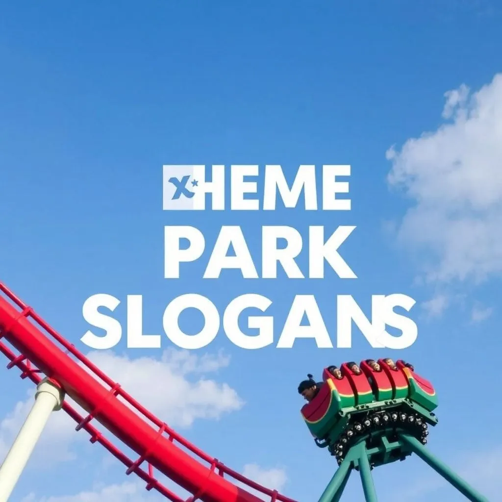 theme park slogans