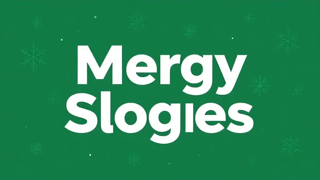 catchy xmas slogans