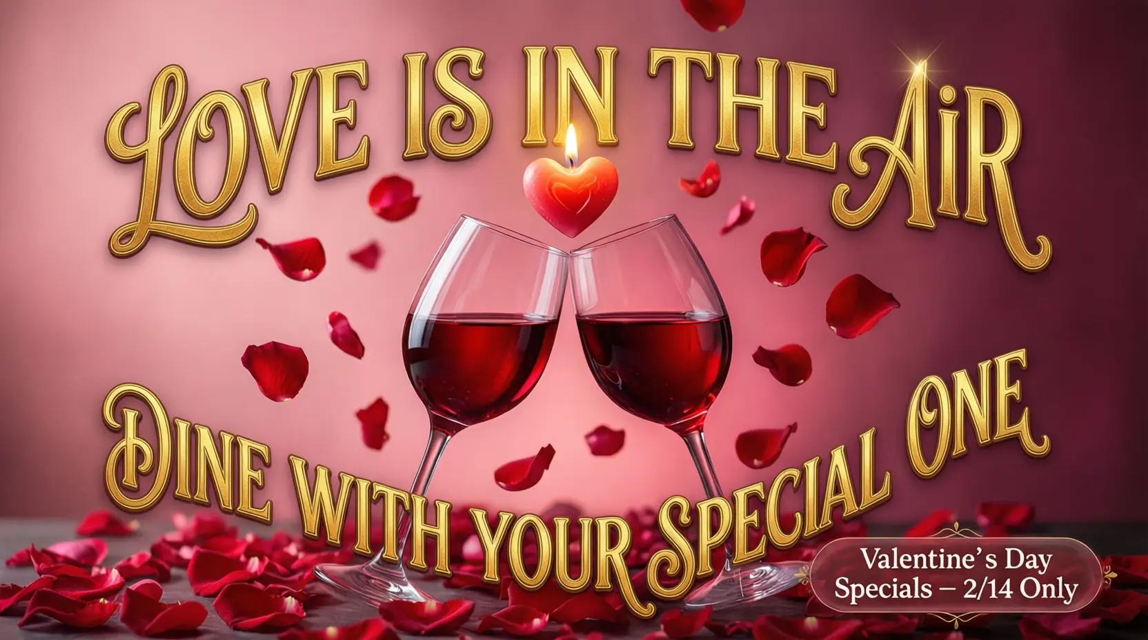 valentine's day slogans for restaurants