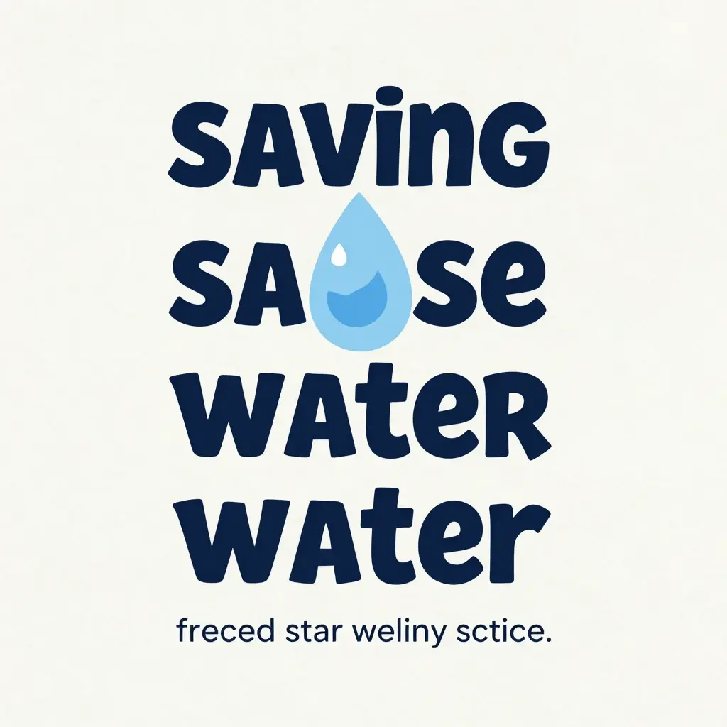 slogans for saving water
