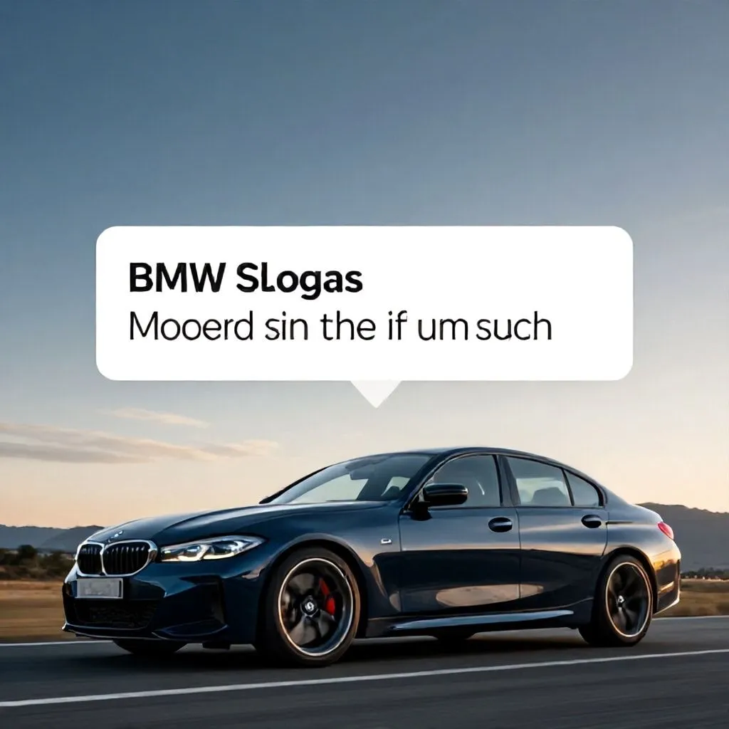 bmw slogans