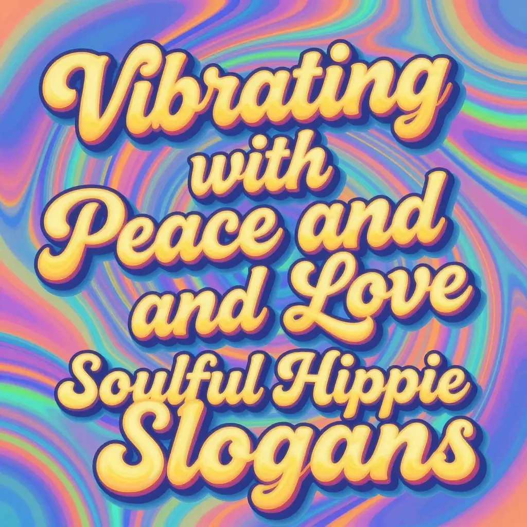 hippie slogans