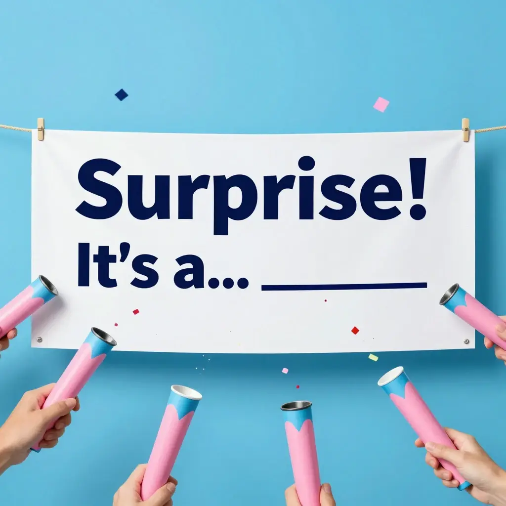 gender reveal slogans