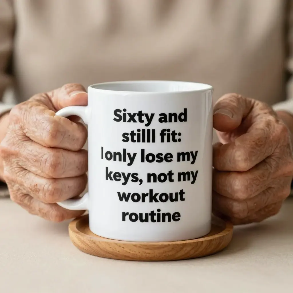 funny 60th birthday slogans