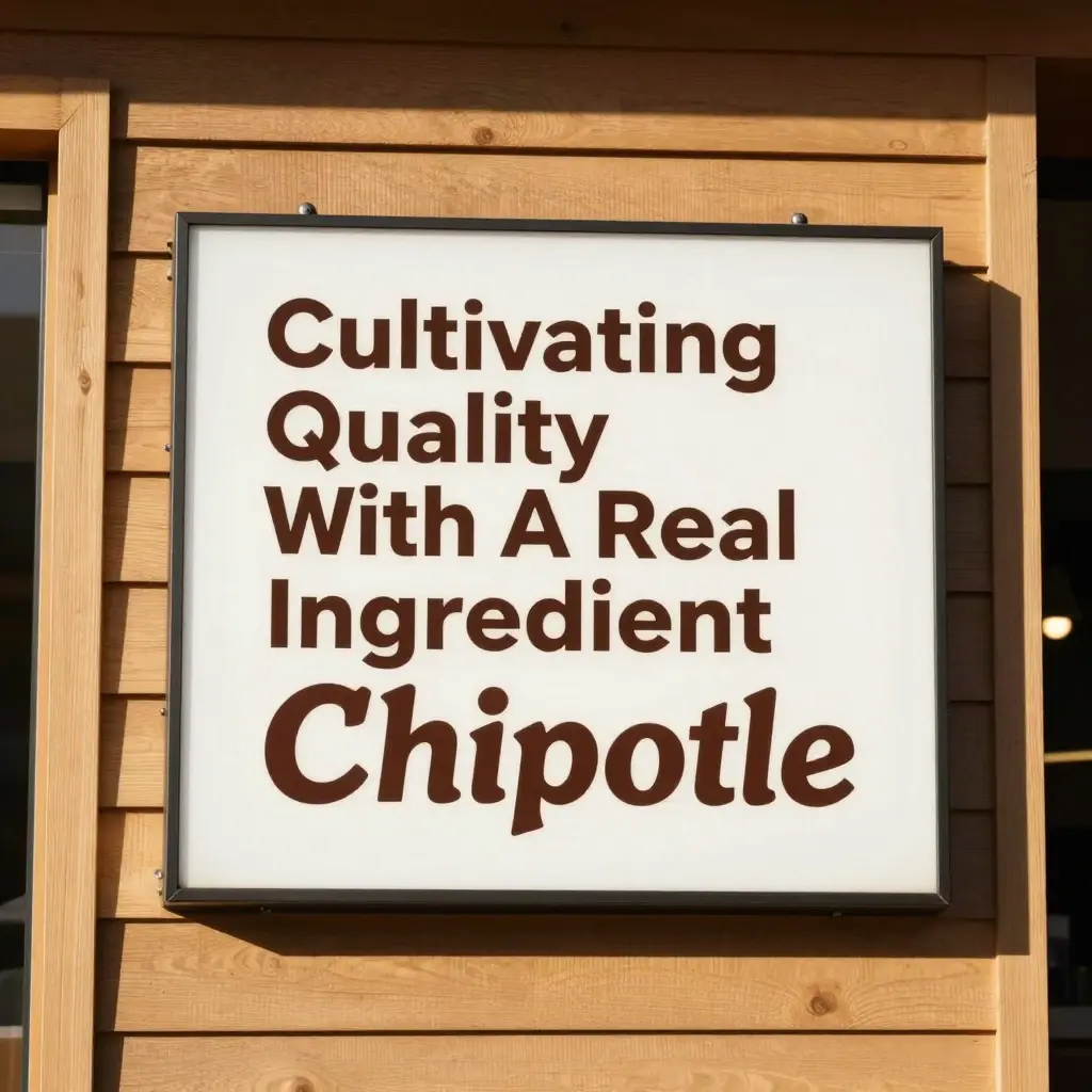 chipotle slogan