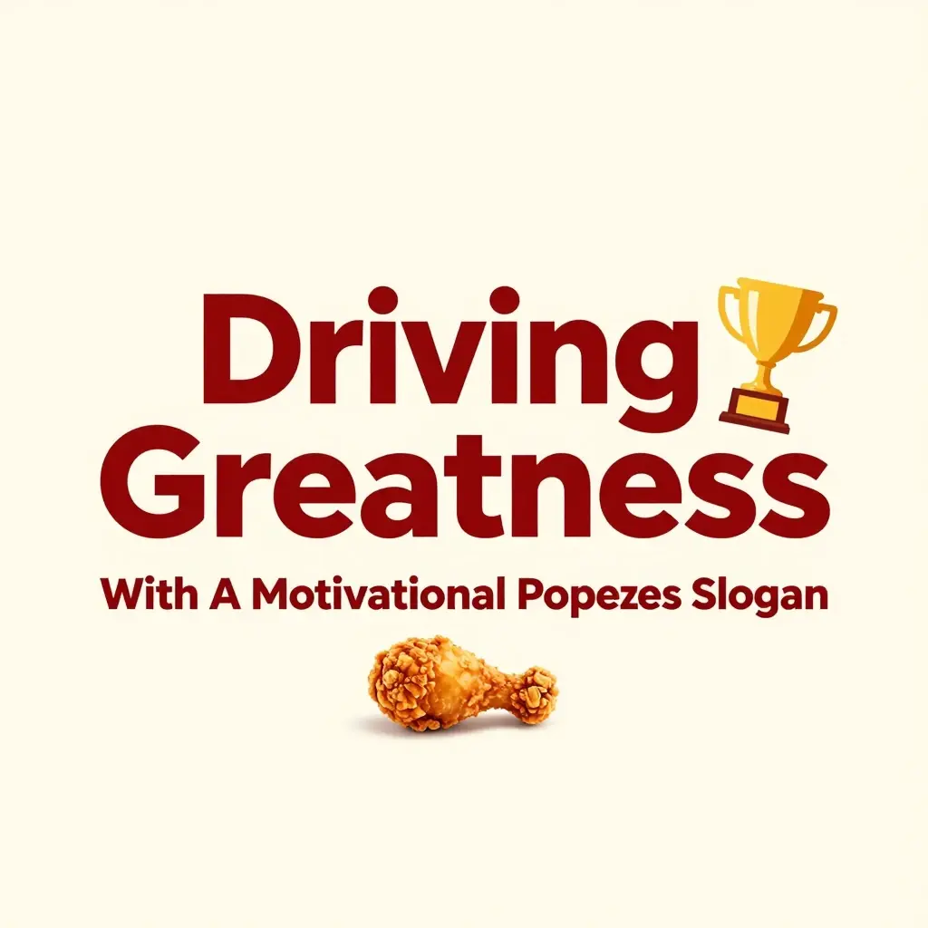 popeyes slogan