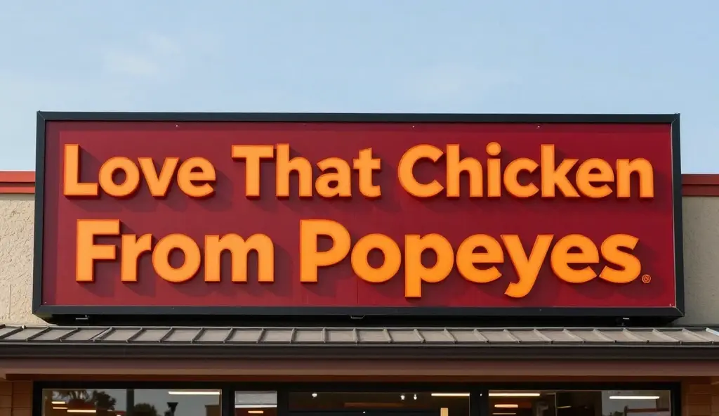popeyes slogan