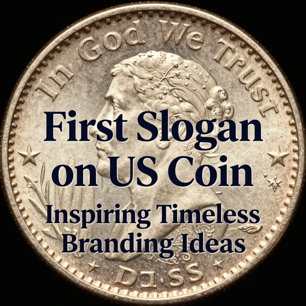 first slogan on us coin