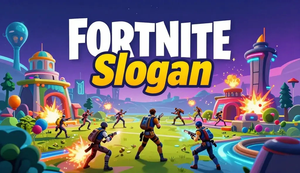 fortnite slogan